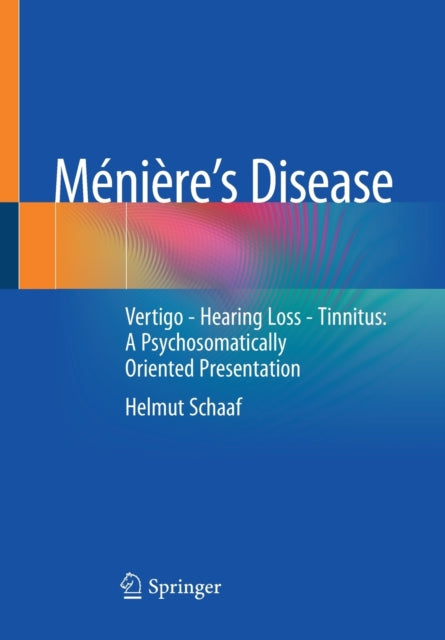 Book cover of: Meniere’s  Disease. By: Helmut Schaaf