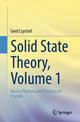 Book cover of: Solid State Theory, Volume 1. By: Gerd Czycholl
