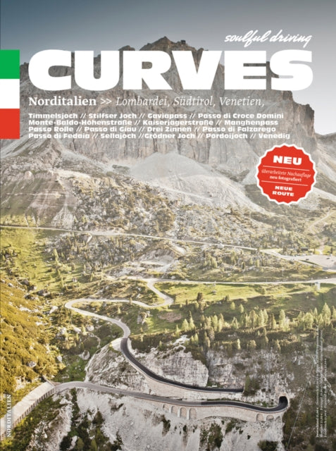 Book cover of: Curves: Northern Italy: Lombardy, South Tyrol, Veneto