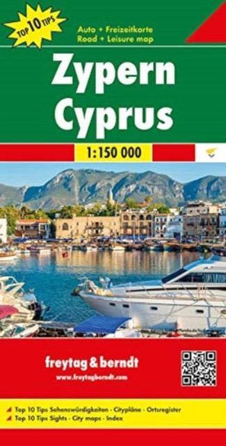 Book cover of: Cyprus Road Map 1:150 000