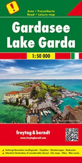 Book cover of: Lake Garda Road Map 1:50 000
