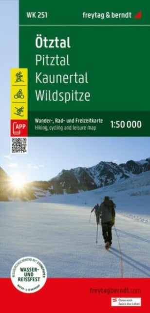 Book cover of: Otztal Hiking, Cycling and Leisure Map