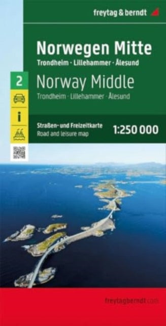 Book cover of: Norway Middle Road and Leisure Map