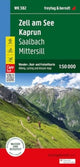 Book cover of: Zell am See -  Kaprun  Hiking, Cycling and Leisure Map