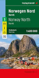 Book cover of: Norway North - Road Map