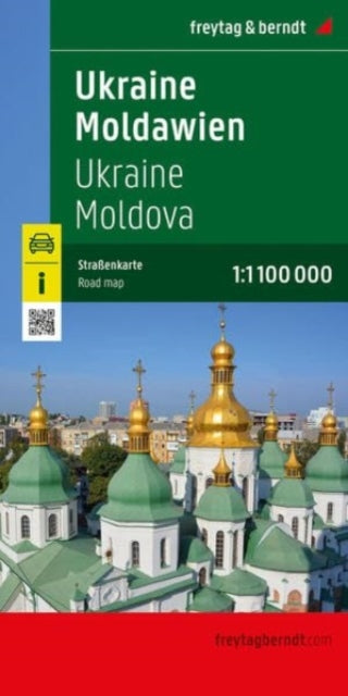 Book cover of: Ukraine - Moldova Road Map