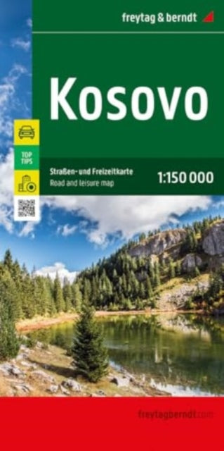 Book cover of: Kosovo Road and Leisure Map