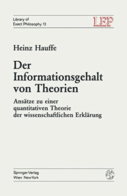 Book cover of: Der Informationsgehalt von Theorien