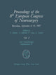 Book cover of: Proceedings of the 8th European Congress of Neurosurgery, Barcelona, September 6–11, 1987. By: Fabian Isamat