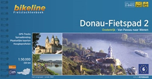 Book cover of: Donau Fietspad 2 Oostenrijk Van Passau naar Wenen