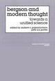 Book cover of: Bergson And Modern Thought. By: Papanicolaou