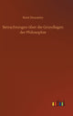 Book cover of: Betrachtungen uber die Grundlagen der Philosophie