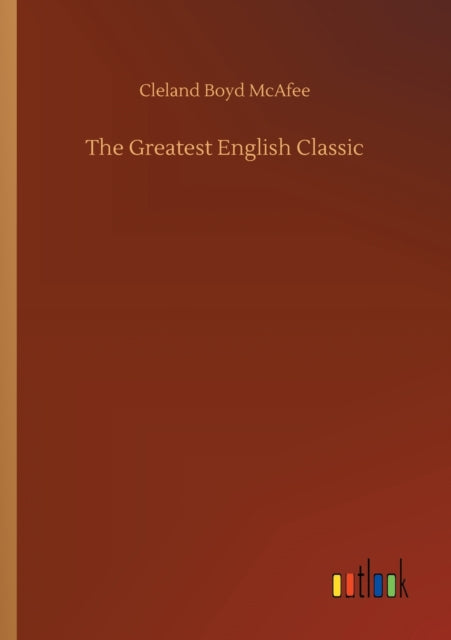 Book cover of: Greatest English Classic