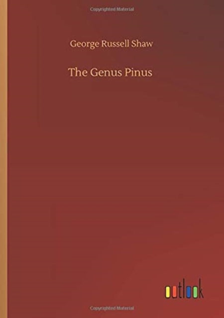 Book cover of: Genus Pinus