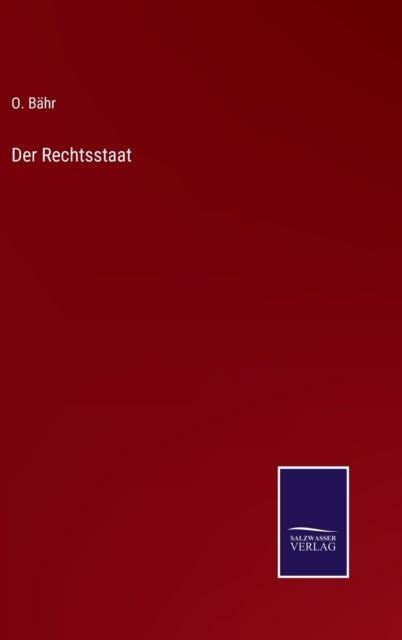 Book cover of: Rechtsstaat