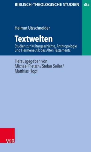 Book cover of: Biblisch-Theologische Studien. By: Helmut Utzschneider