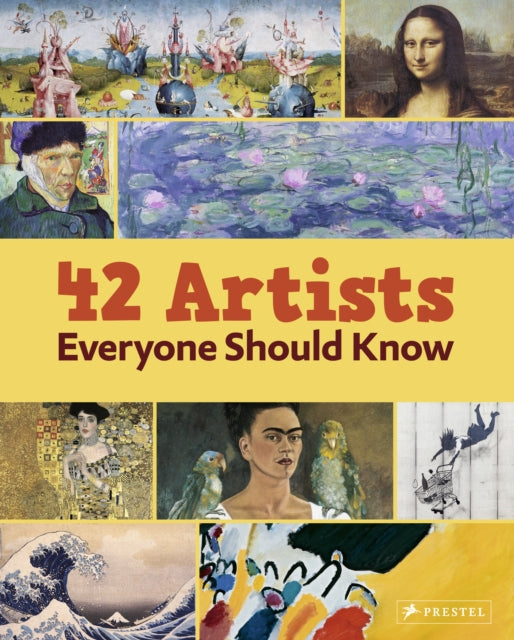 Book cover of: 42 Artists Everyone Should Know. By: Alison Baverstock