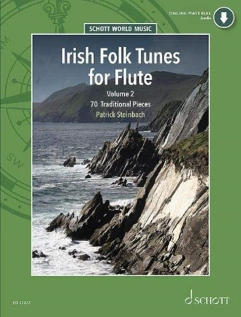 Book cover of: Irish Folk Tunes for Flute. By: Hal Leonard Corp.