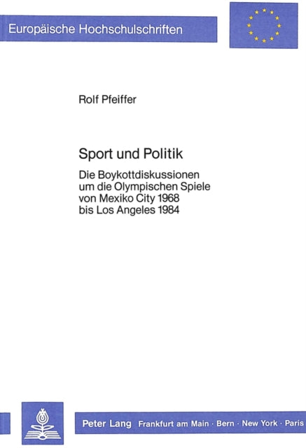 Book cover of: Sport und Politik