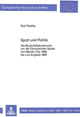 Book cover of: Sport und Politik