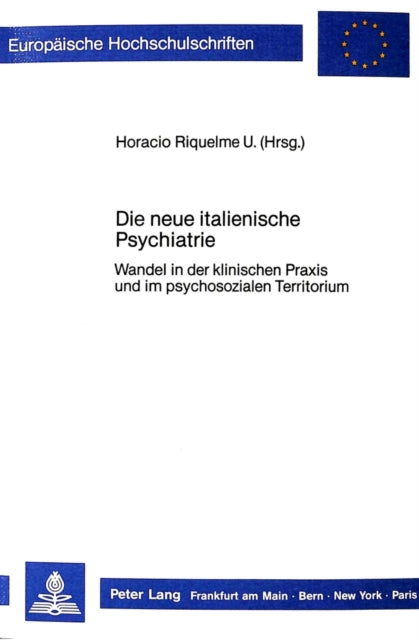 Book cover of: Die neue italienische Psychiatrie