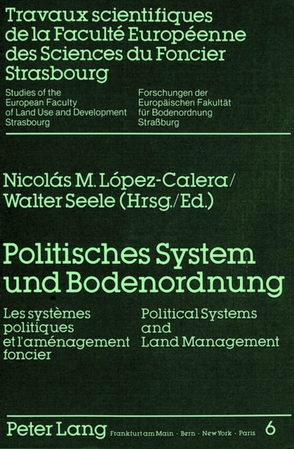 Book cover of: Politisches System und Bodenordnung