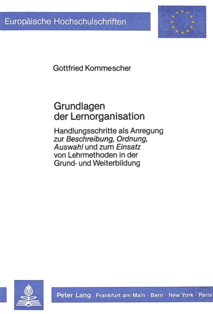 Book cover of: Grundlagen der Lernorganisation