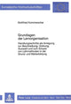 Book cover of: Grundlagen der Lernorganisation