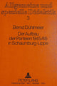 Book cover of: Der Aufbau der Parteien 1945/46 in Schaumburg-Lippe