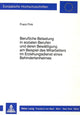 Book cover of: Berufliche Belastung in Sozialen Berufen Und Deren Bewaeltigung Am Beispiel Des Mitarbeiters Im Erziehungsdienst Eines Behindertenheims