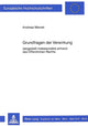 Book cover of: Grundfragen der Verwirkung