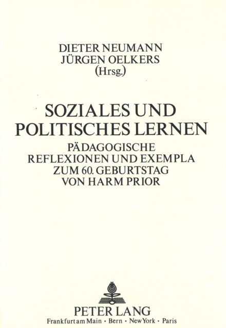 Book cover of: Soziales und politisches Lernen
