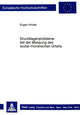 Book cover of: Grundlagenprobleme bei der Messung des sozial-moralischen Urteils