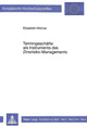 Book cover of: Termingeschaefte als Instrumente des Zinsrisiko-Managements