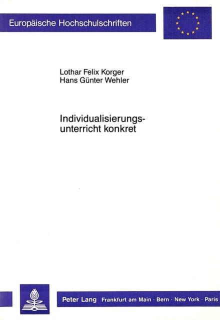 Book cover of: Individualisierungsunterricht konkret