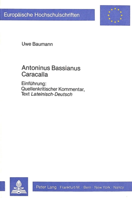 Book cover of: Antoninus Bassianus Caracalla