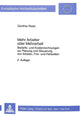 Book cover of: Mehr Arbeiter oder Mehrarbeit