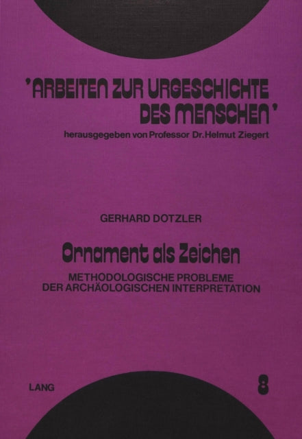 Book cover of: Ornament als Zeichen