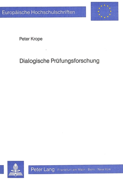 Book cover of: Dialogische Pruefungsforschung