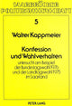 Book cover of: Konfession und Wahlverhalten