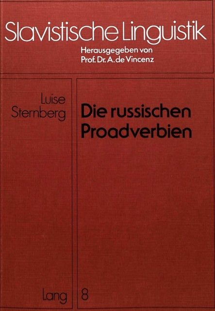 Book cover of: Die russischen Proadverbien