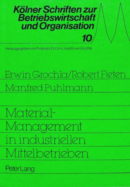 Book cover of: Material-Management in industriellen Mittelbetrieben