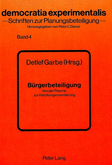Book cover of: Buergerbeteiligung