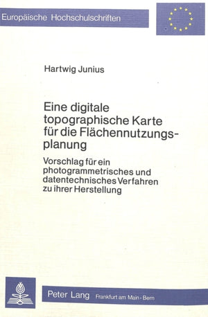 Eine digitale topographische Karte fuer die Flaechennutzungsplanung