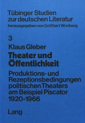 Theater und Oeffentlichkeit