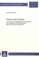 Book cover of: Theorie des Geistes