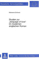 Book cover of: Studien zur «Language of Love» im modernen englischen Roman