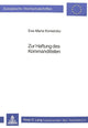 Book cover of: Zur Haftung des Kommanditisten