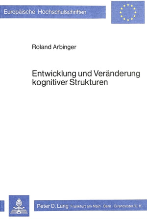 Entwicklung und Veraenderung kognitiver Strukturen