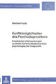 Book cover of: Konfliktmoeglichkeiten des Psychodiagnostikers